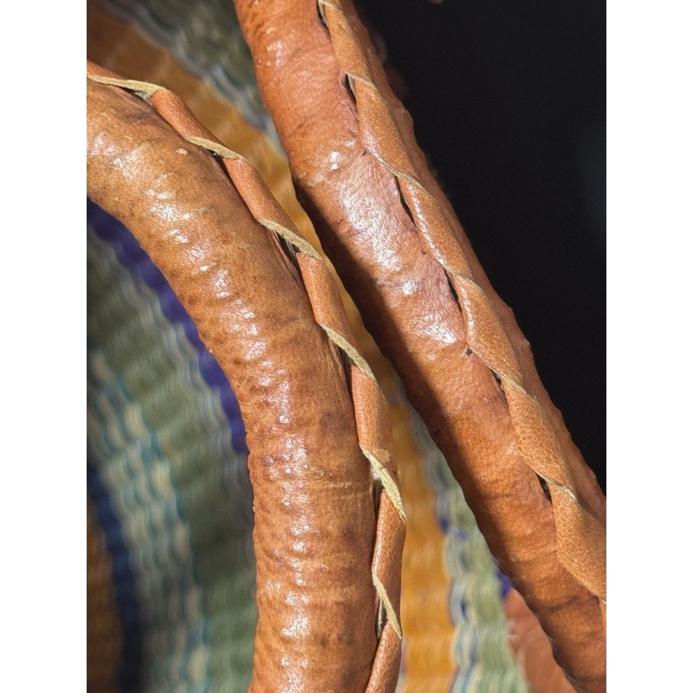 African Bolga Basket U Shopper Tote Basket - Picture 16 of 16
